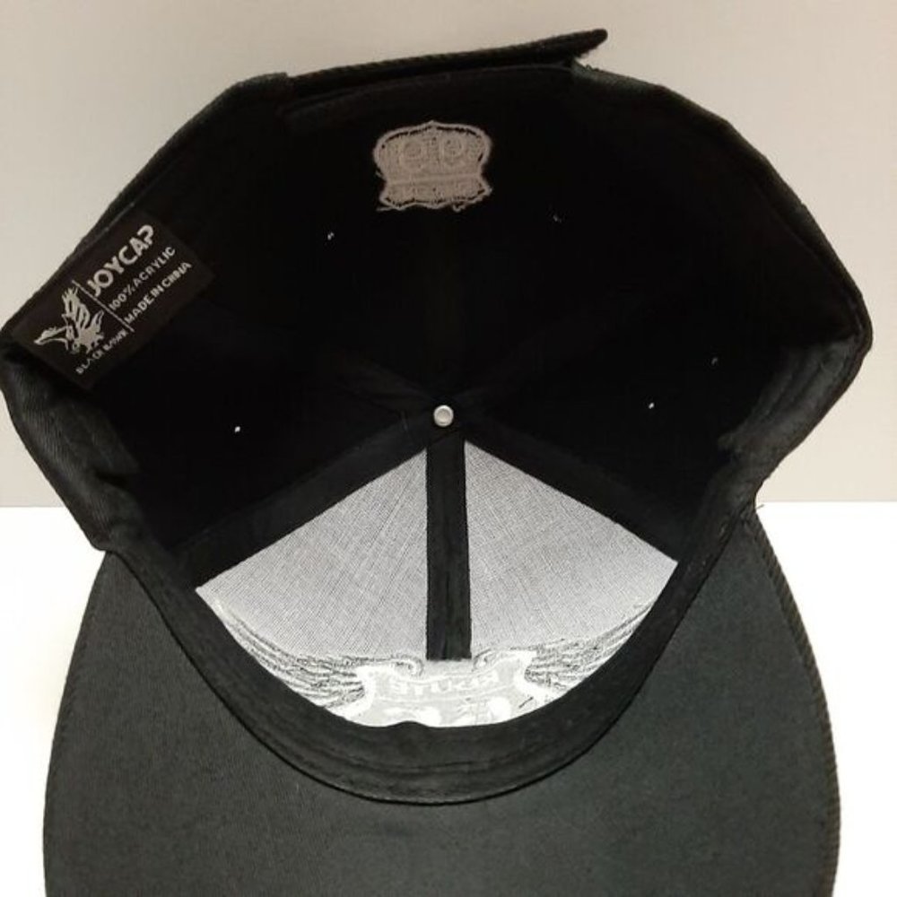 ROUTE 66 by Joycap Classic Baseball Ball Hat Adjustable Back B&W OS - Picture 12 of 13